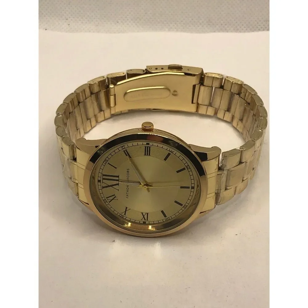 Anthony Jacobs Unisex Stainless Steel Analog Dial With Bracelets Watch OP361